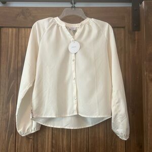 Pleat collection girls top